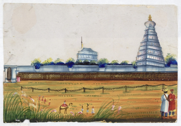 srirangam old painting